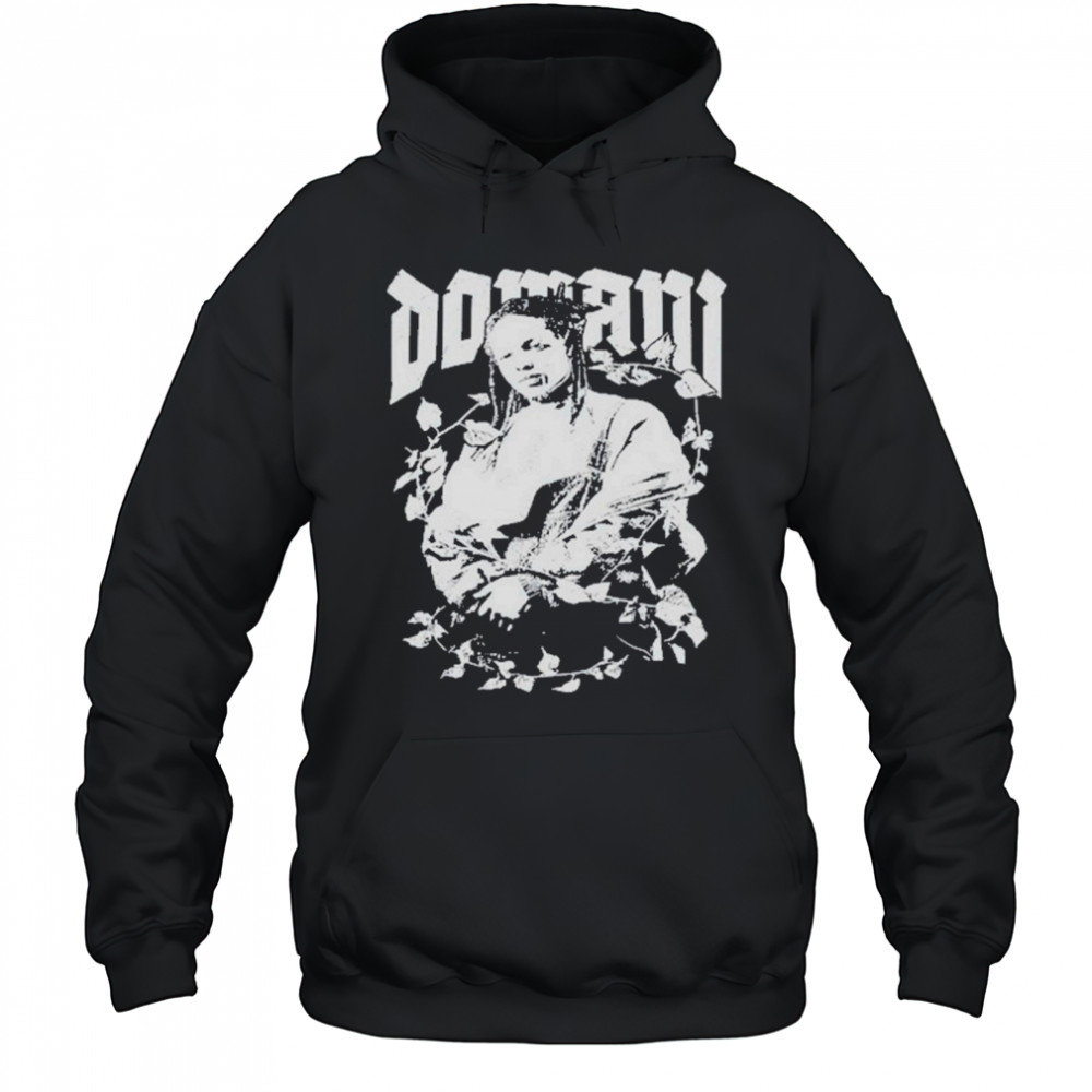 Domani 2025 Black T-Shirt Hoodie