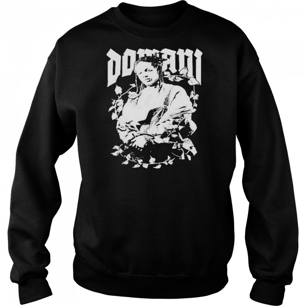 Domani 2025 Black T-Shirt Hoodie