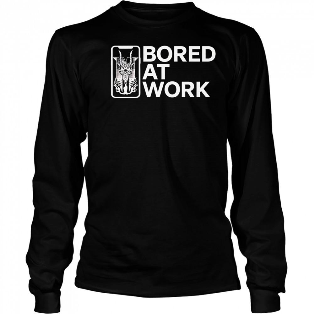 Drew McIntyre bored at work shirt Long Sleeved