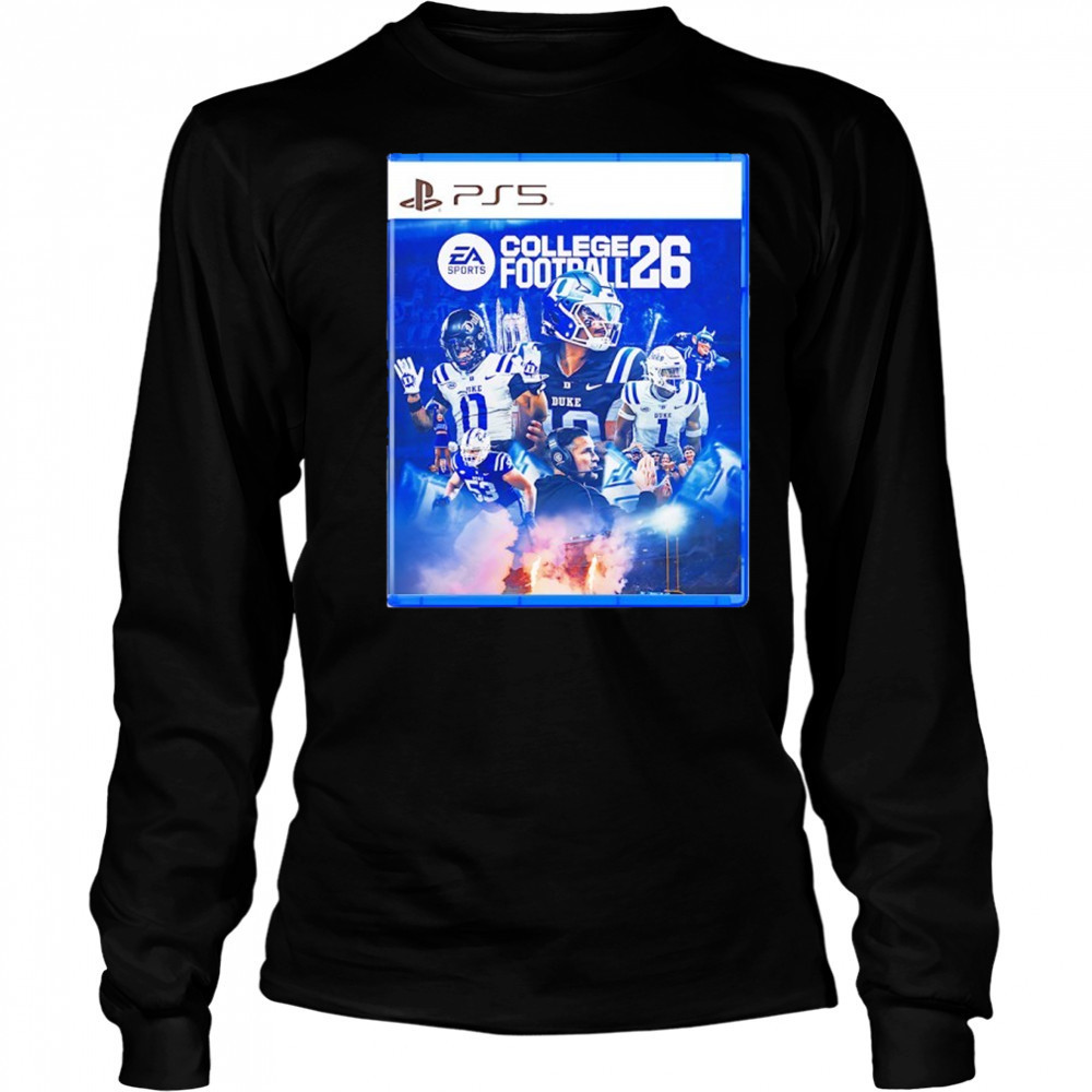 Duke Blue Devils College Football 2026 graphic shirt Long Sleeved