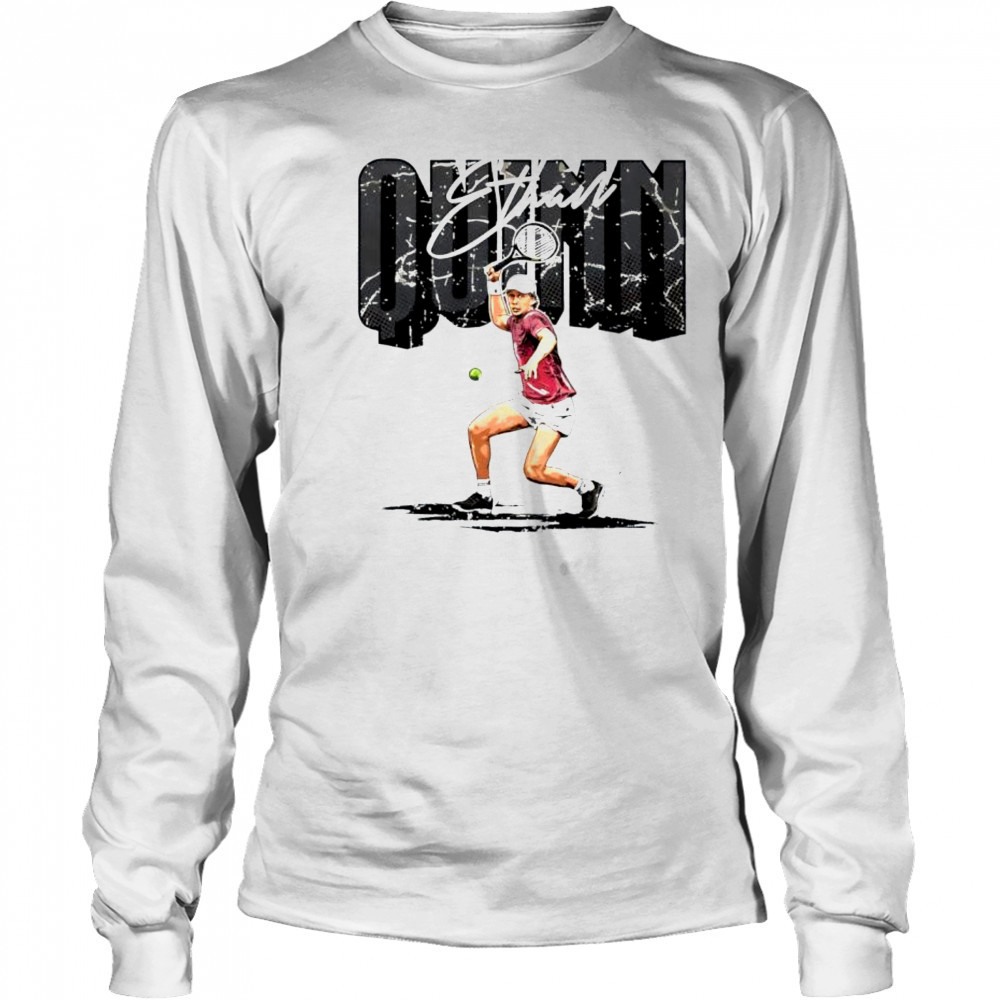 Ethan quinn player name shirt Long Sleeved