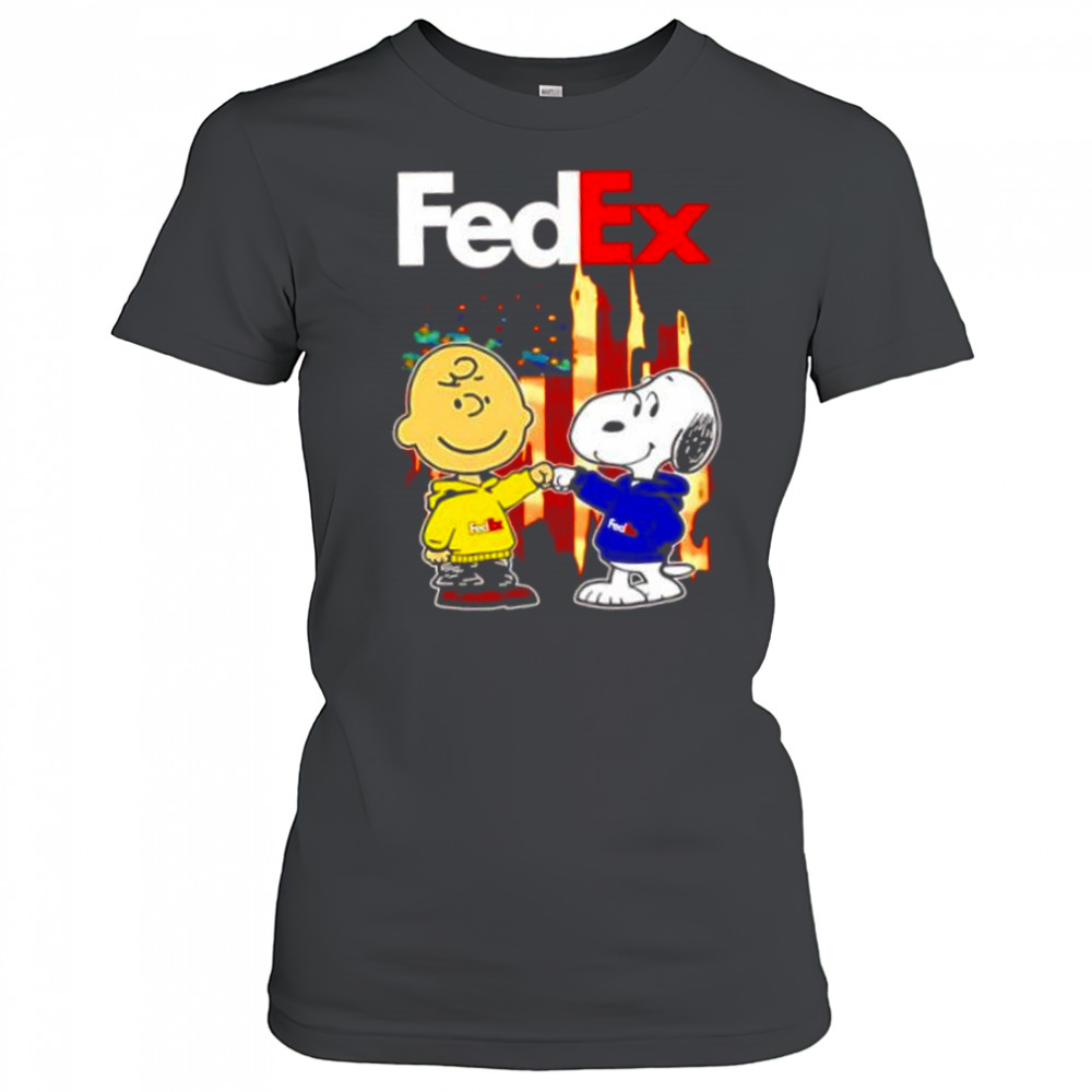 FEDEX Charlie Brown and Snoopy shirt Women's T-shirt