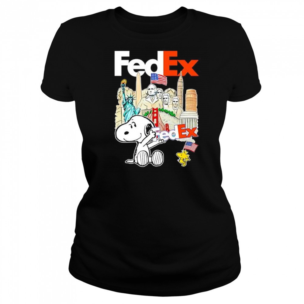 Fedex With Snoopy Freedom You’re Lookin’ Cute shirt Women's T-shirt