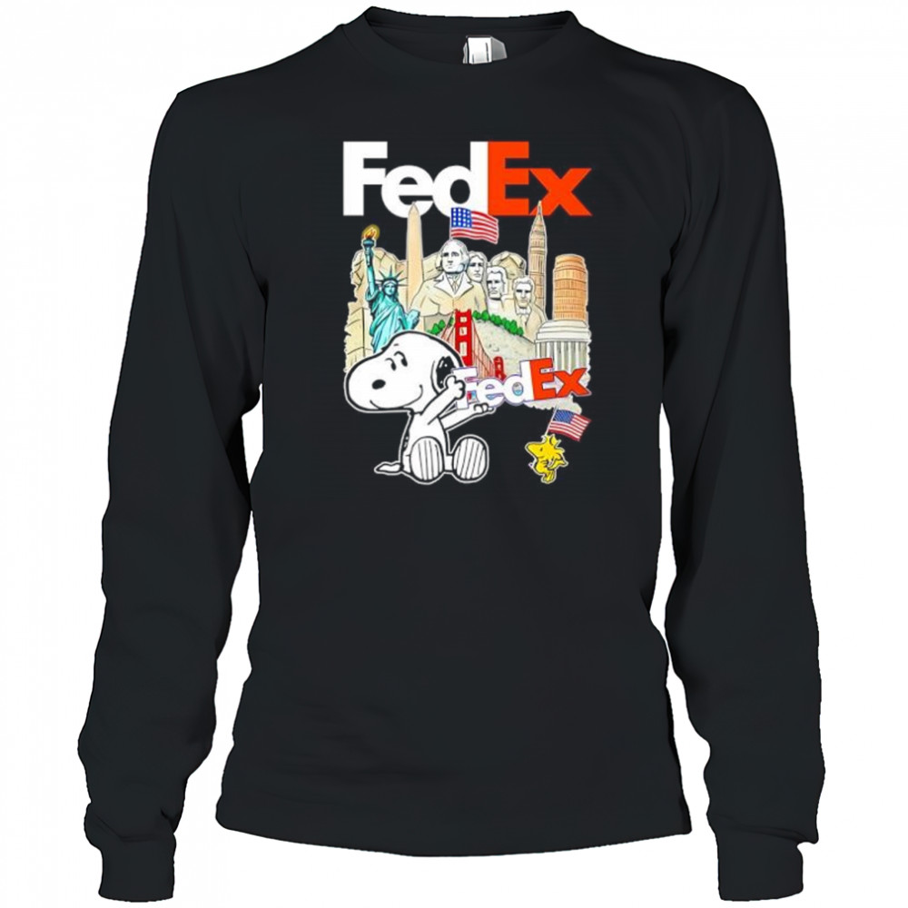 Fedex With Snoopy Freedom You’re Lookin’ Cute shirt Long Sleeved