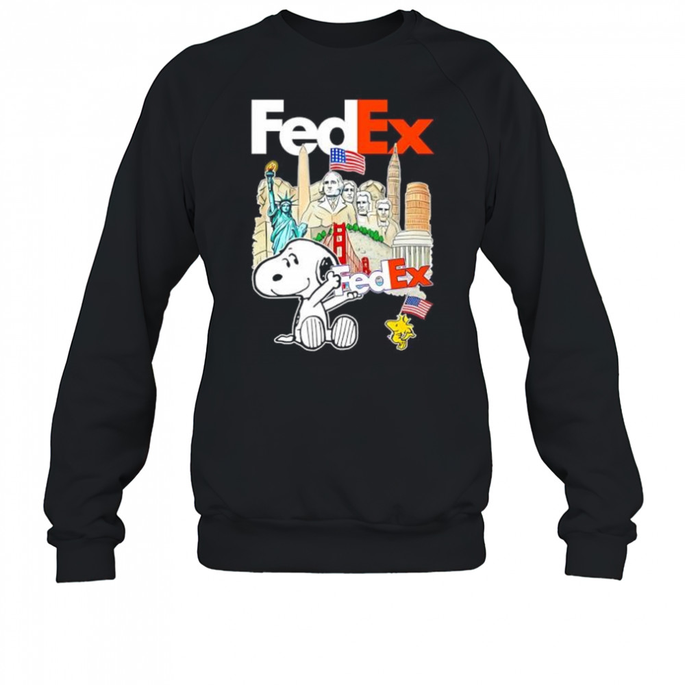 Fedex With Snoopy Freedom You’re Lookin’ Cute shirt Sweatshirt