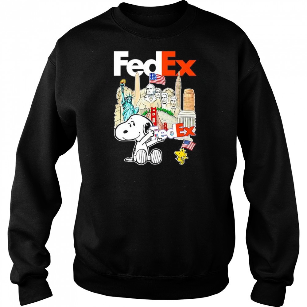 Fedex With Snoopy Freedom You’re Lookin’ Cute shirt Hoodie