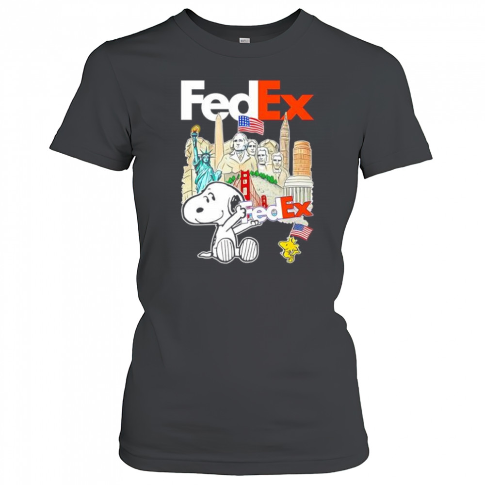 Fedex With Snoopy Freedom You’re Lookin’ Cute shirt Women's T-shirt