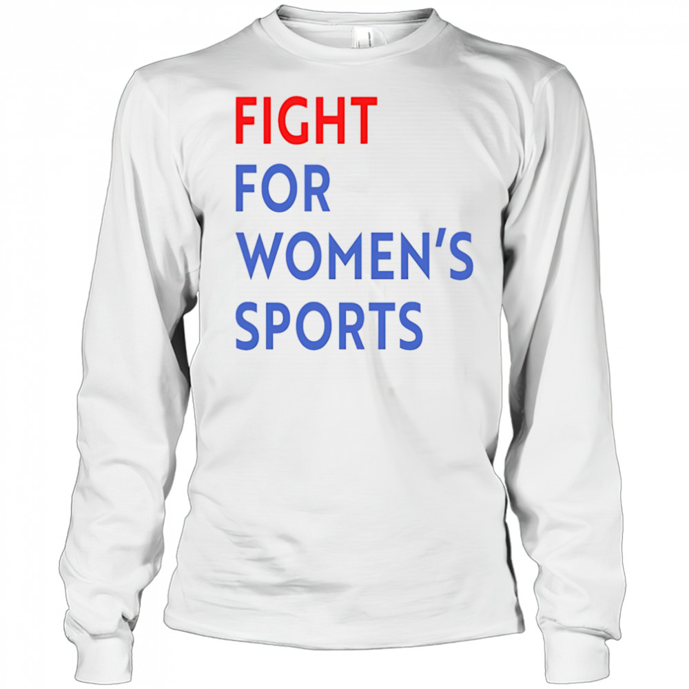 Fight for women’s sports shirt Long Sleeved