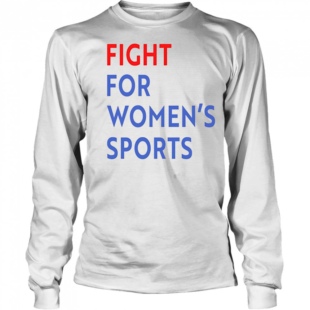 Fight for women’s sports shirt Long Sleeved