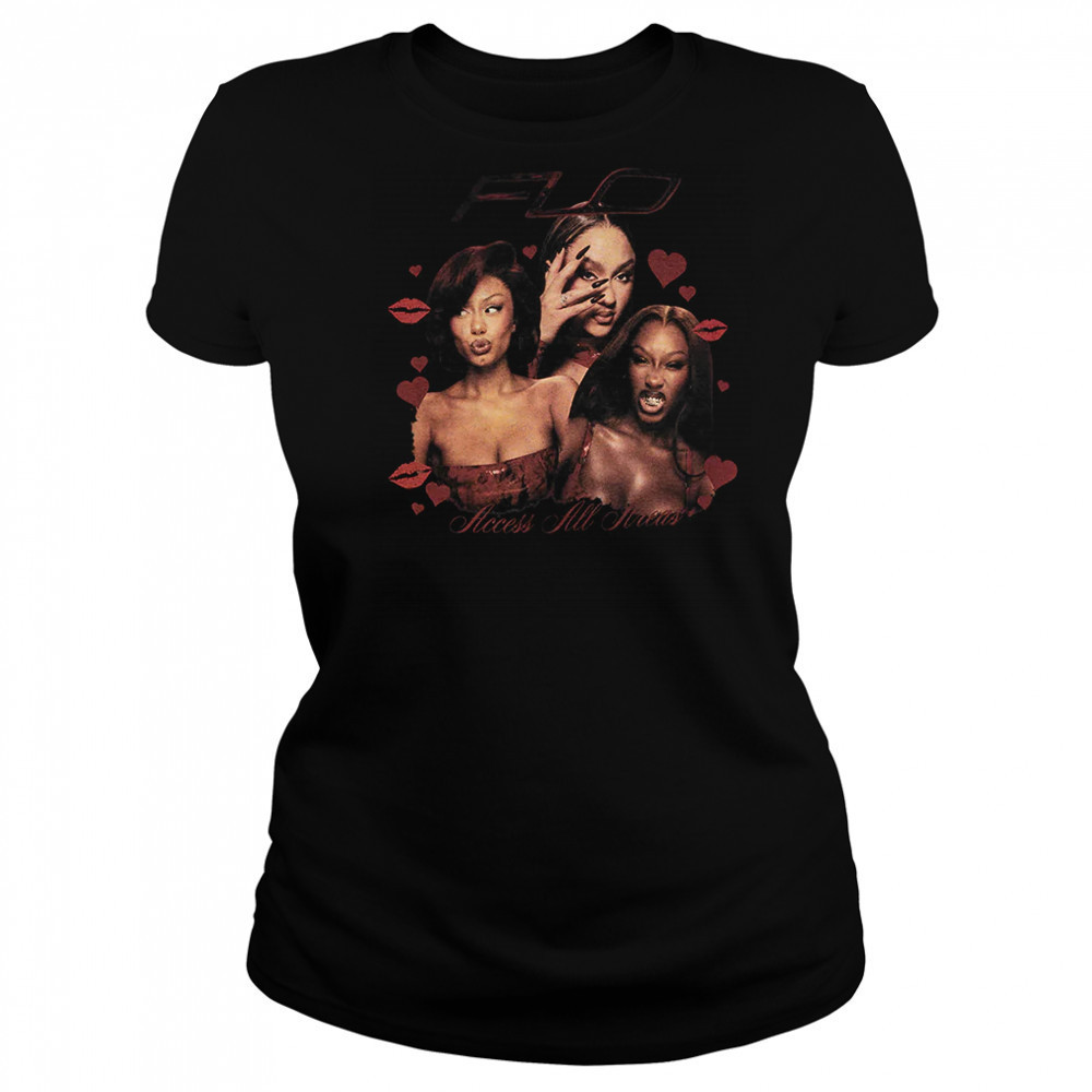 Flo Homage Black T-Shirt Women's T-shirt