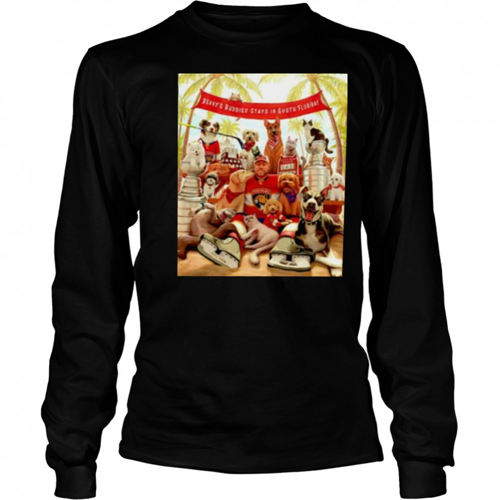 Florida Panthers Benny’s Buddies stays in South Florida shirt Long Sleeved