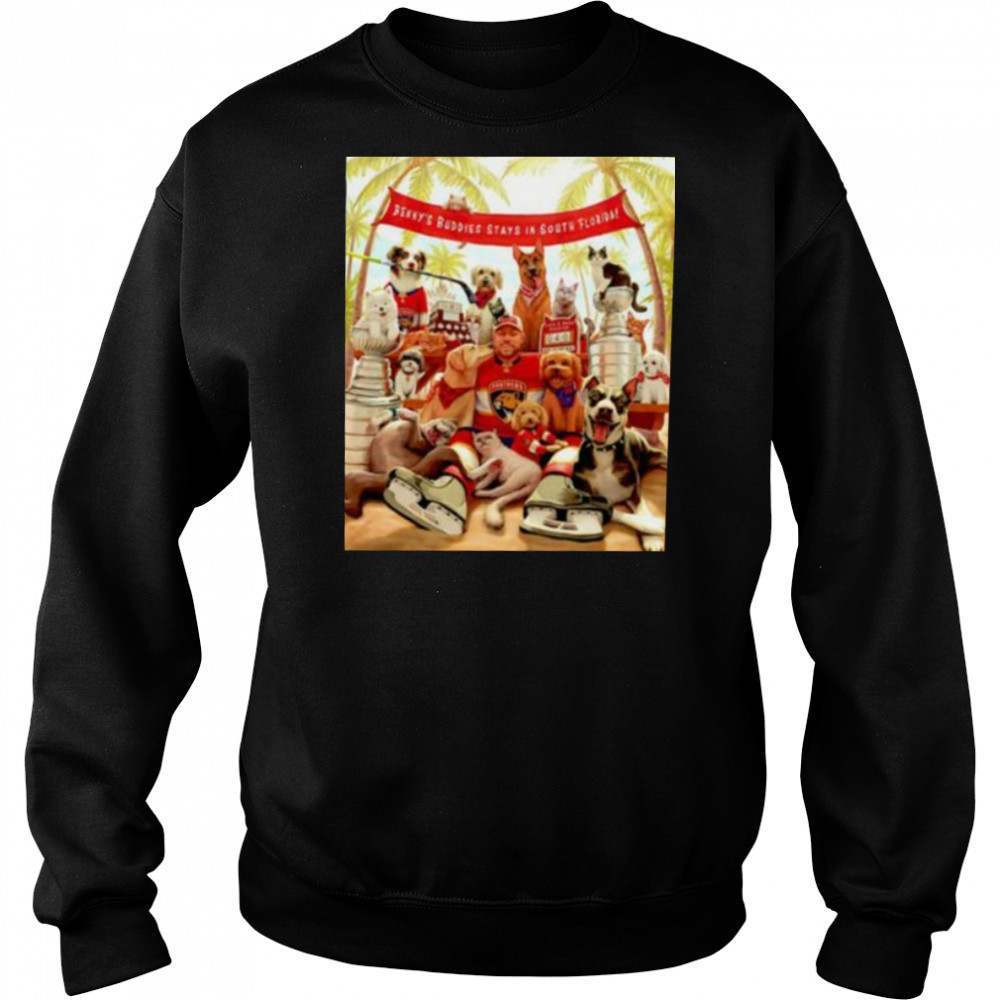 Florida Panthers Benny’s Buddies stays in South Florida shirt Hoodie