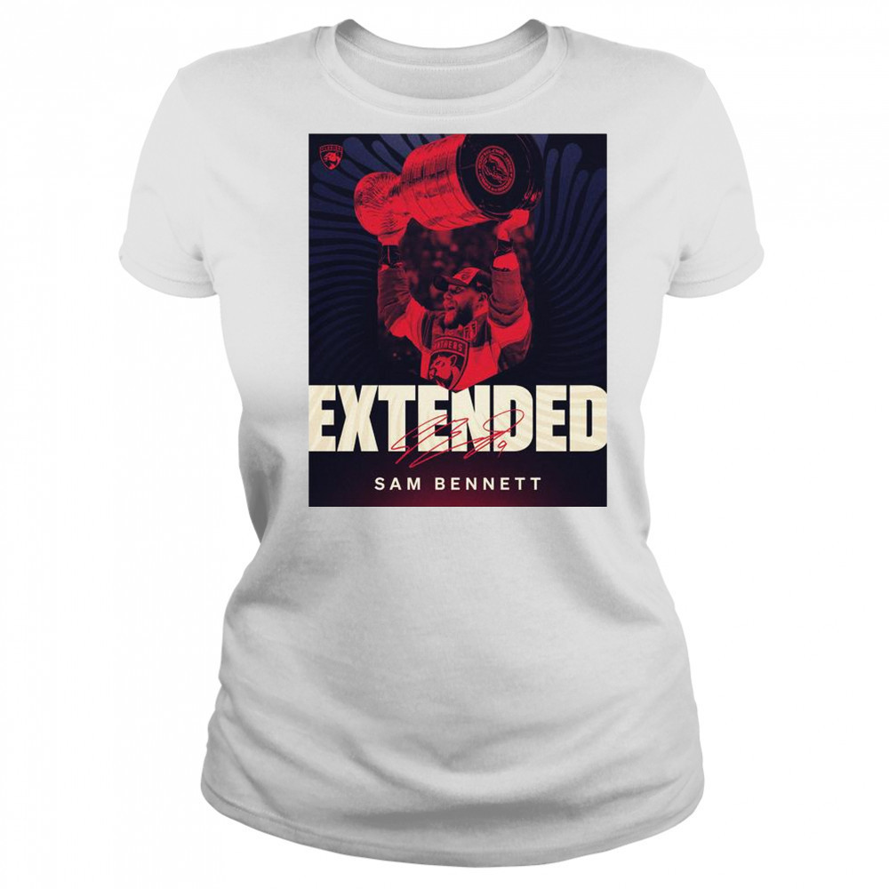 Florida Panthers Sam Bennett Eight-Year Contract Extension Signature T-Shirt Women's T-shirt