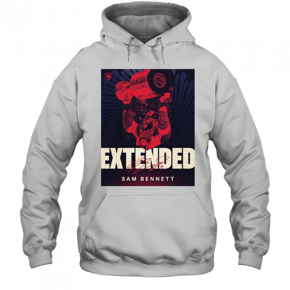 Florida Panthers Sam Bennett Eight-Year Contract Extension Signature T-Shirt Hoodie