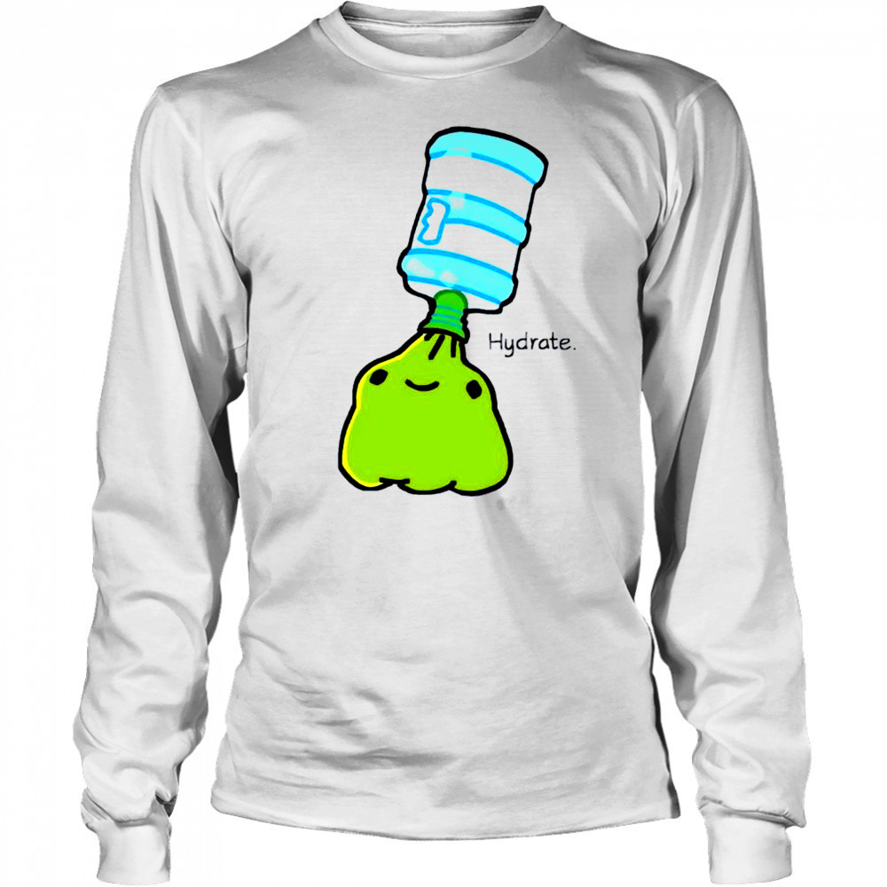 Frog Hydrate Drink today shirt Long Sleeved