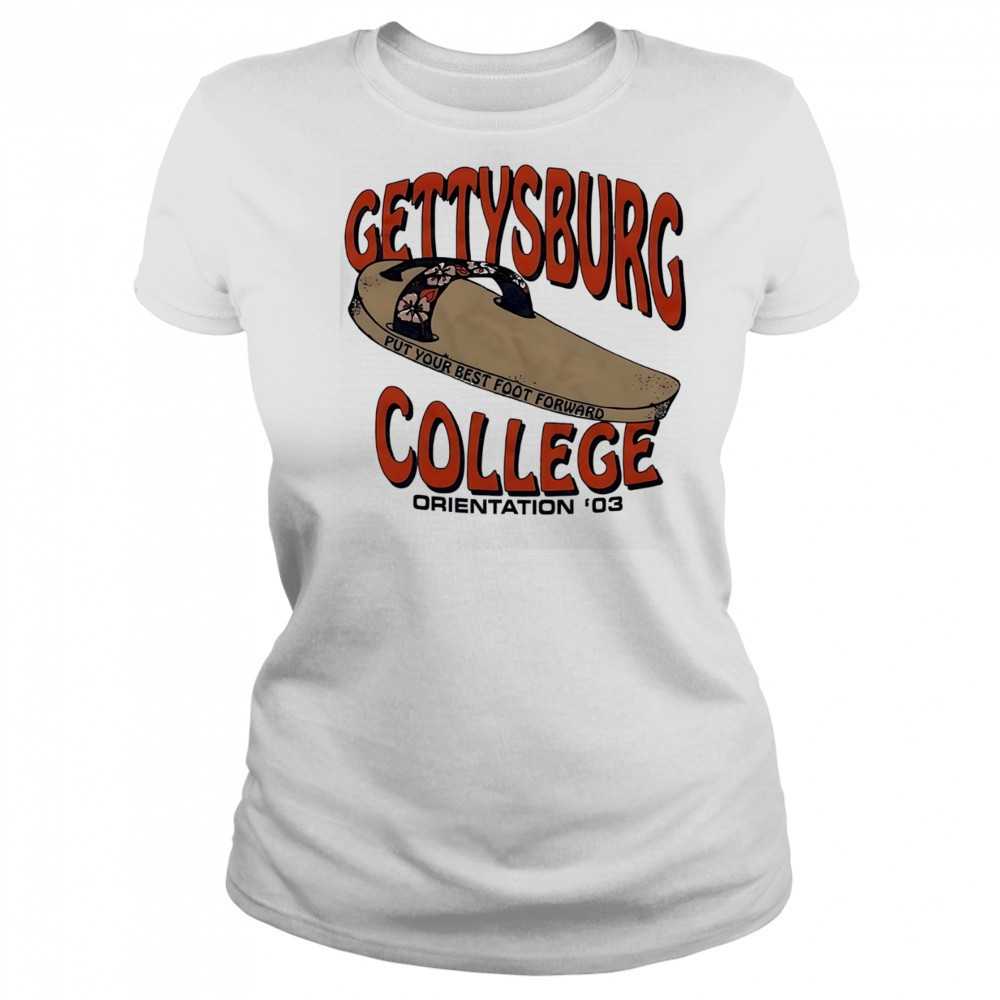 Gettysburg College put your best foot forward shirt Women's T-shirt