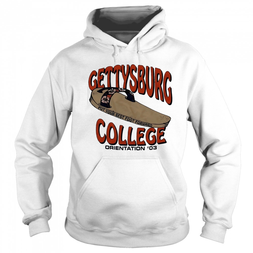 Gettysburg College put your best foot forward shirt Sweatshirt