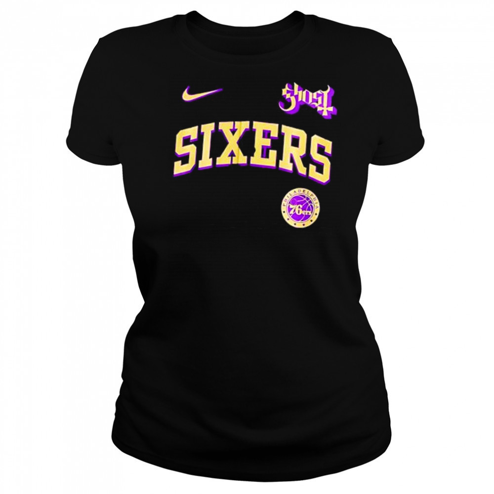 Ghost Band World Tour Philadelphia 76Ers 2025 shirt Women's T-shirt