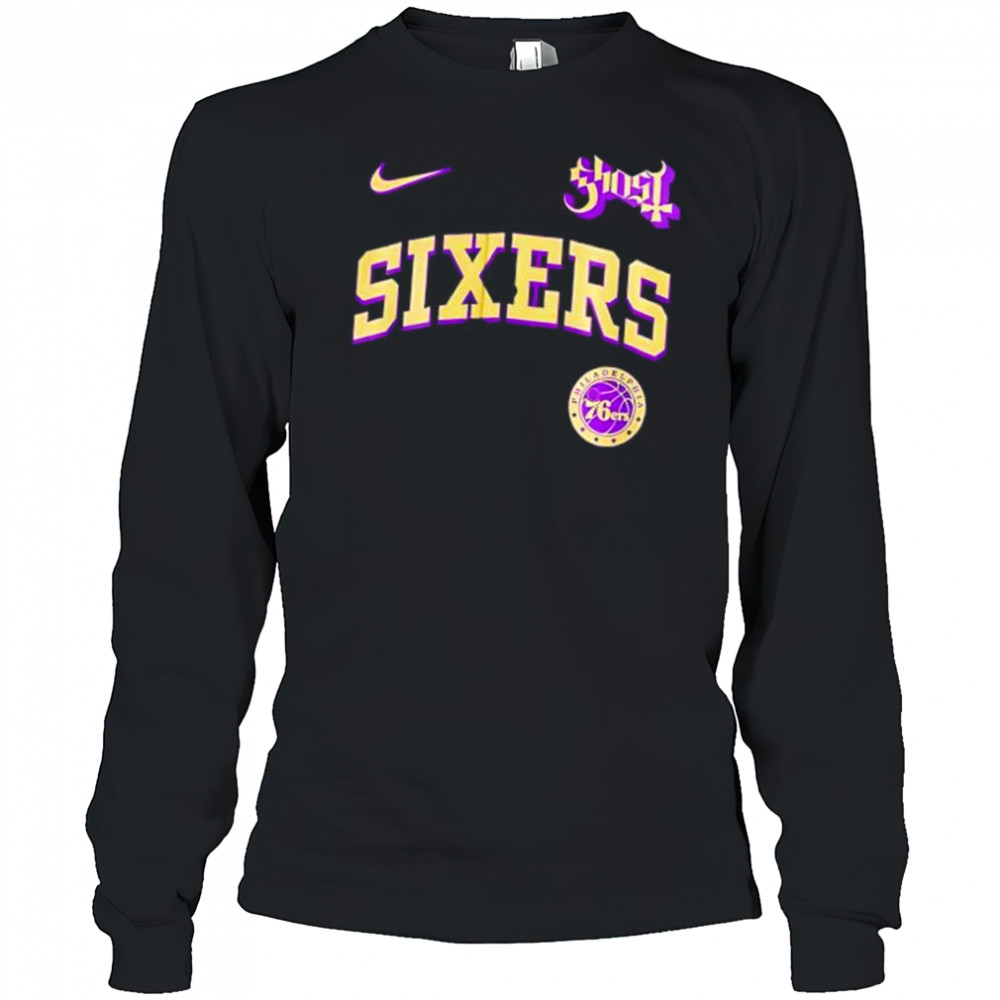 Ghost Band World Tour Philadelphia 76Ers 2025 shirt Long Sleeved