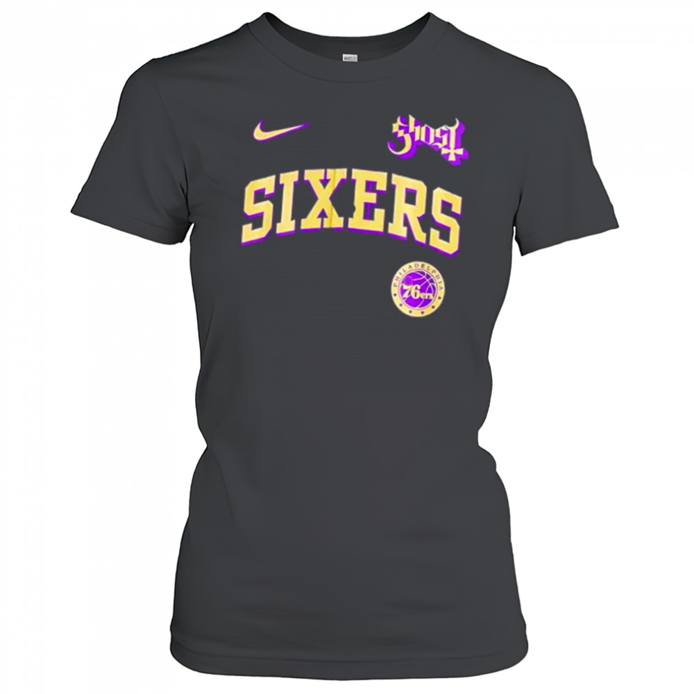 Ghost Band World Tour Philadelphia 76Ers 2025 shirt Women's T-shirt