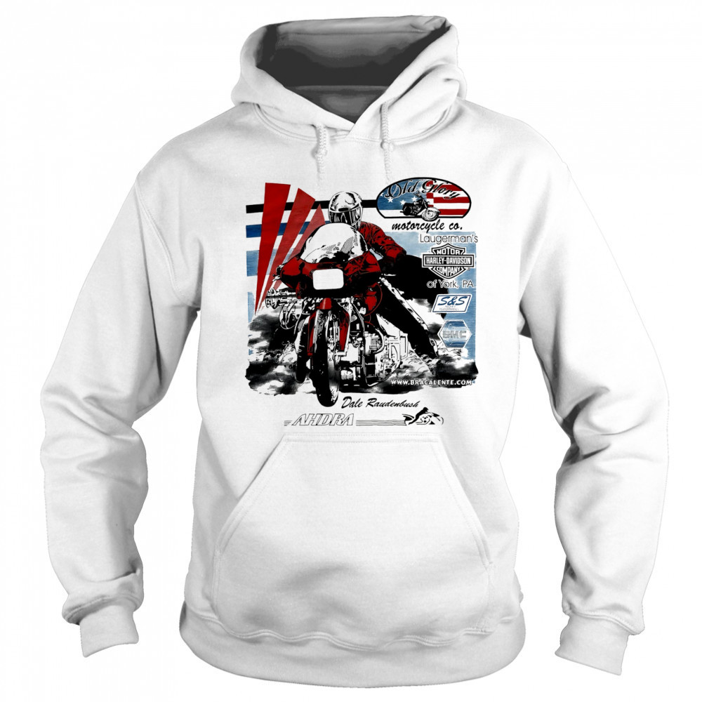 Harley Davidson Motorcycle Old Glory Dale Raudenbush shirt Sweatshirt