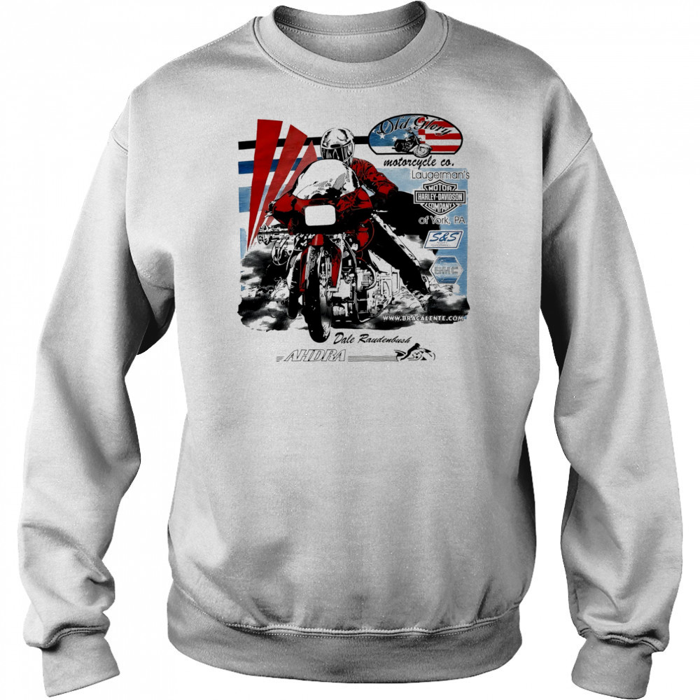 Harley Davidson Motorcycle Old Glory Dale Raudenbush shirt Hoodie