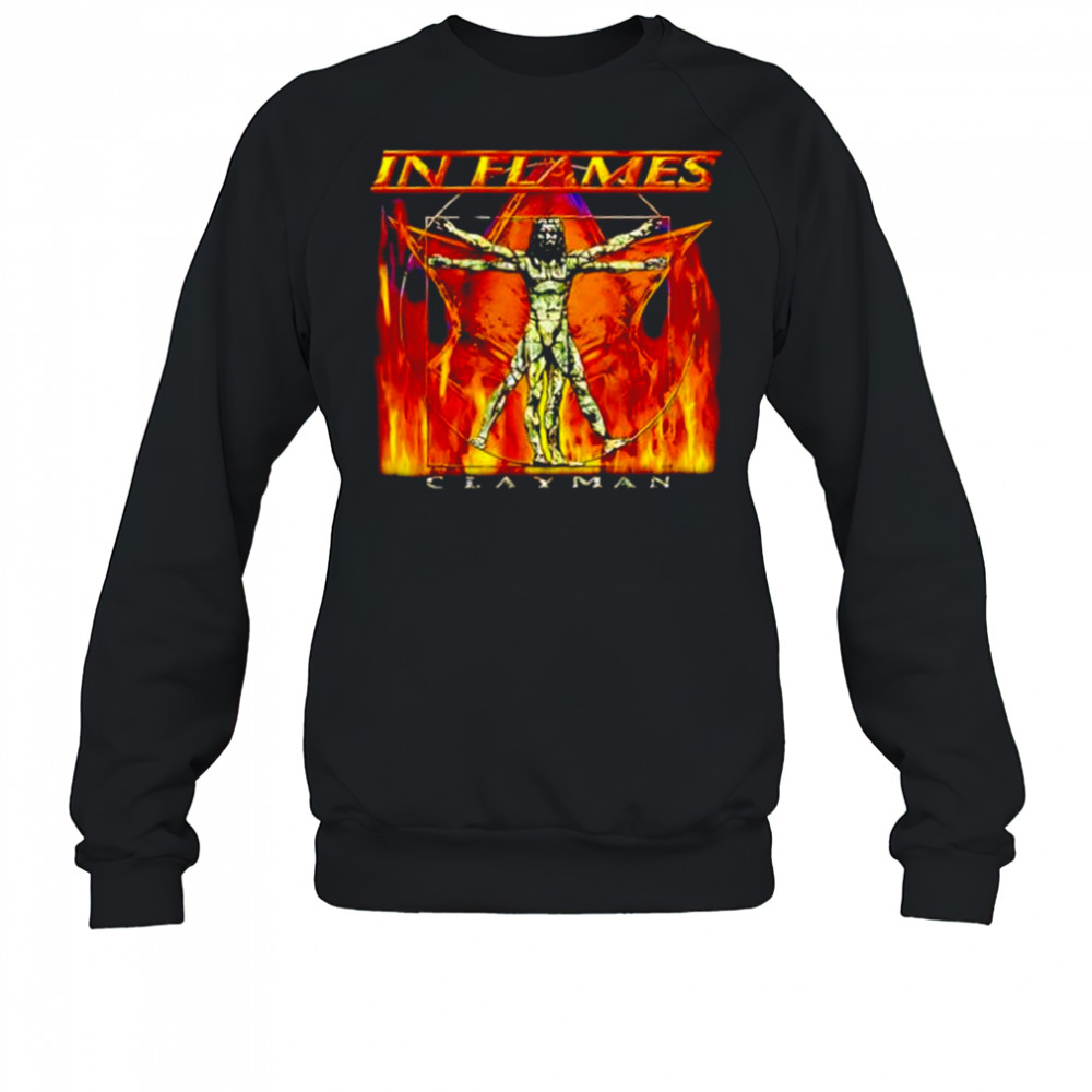 In Flames Happy 25th Birthday to Clayman shirt Sweatshirt