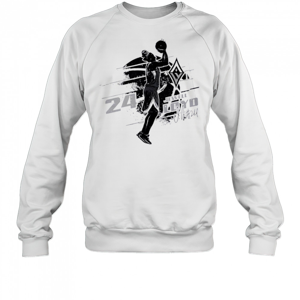 Jewell loyd las vegas aces silhouette shirt Sweatshirt