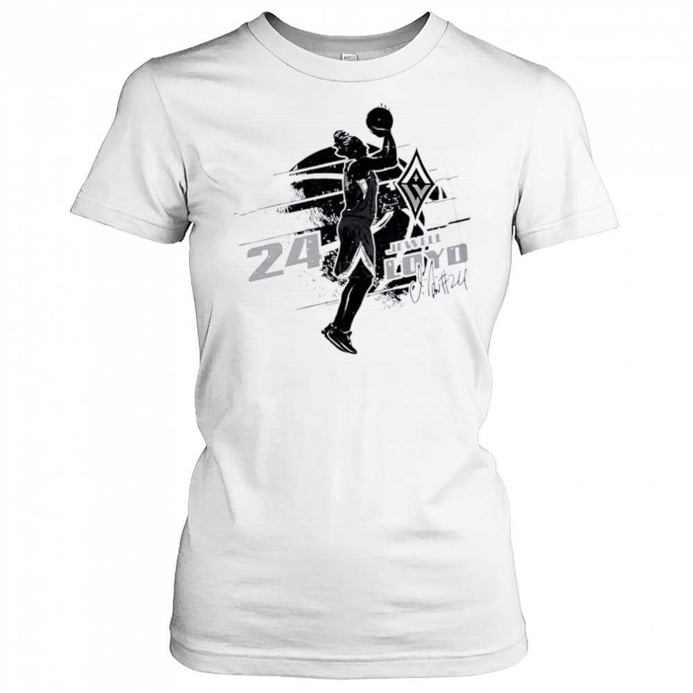 Jewell loyd las vegas aces silhouette shirt Women's T-shirt