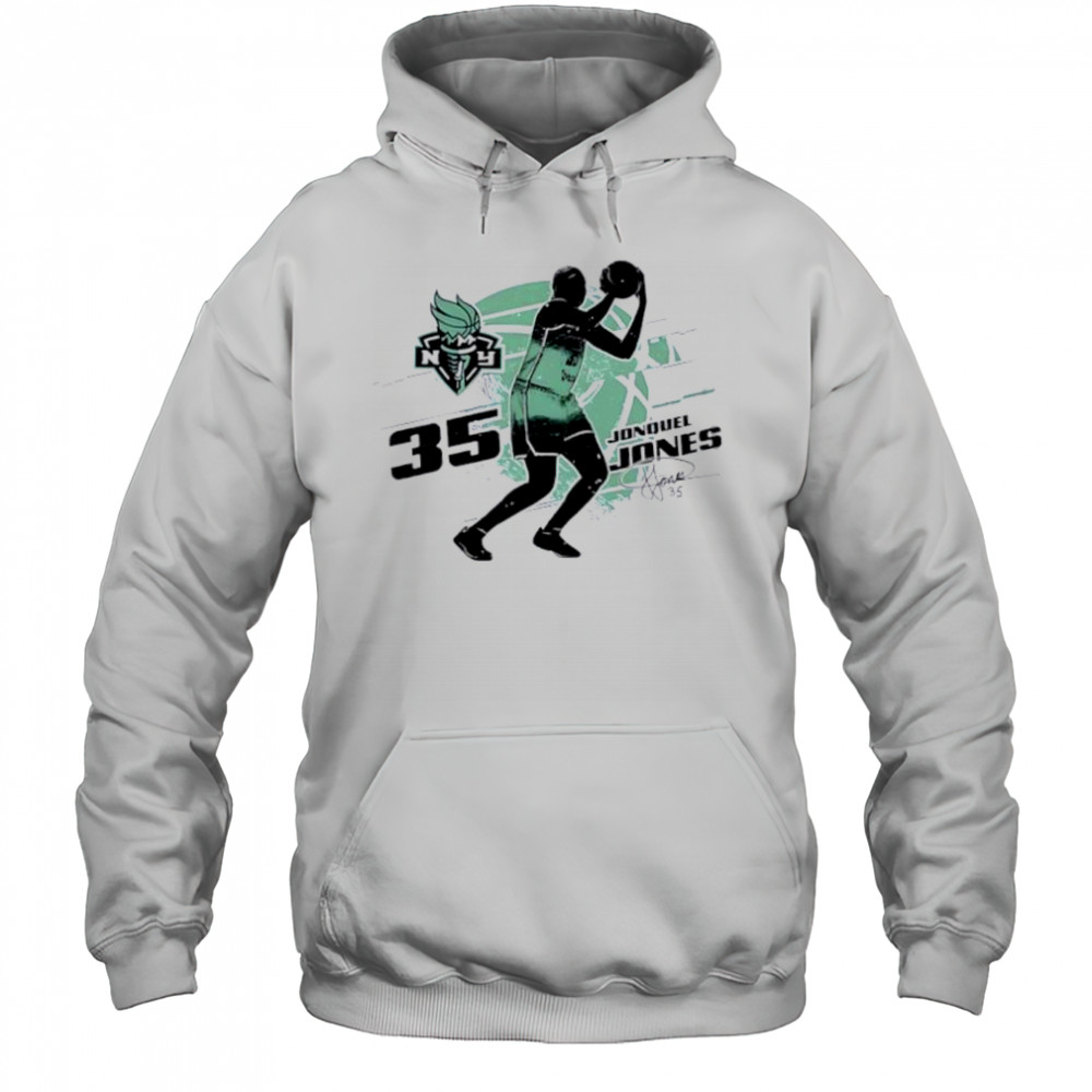 Jonquel jones new york liberty silhouette shirt Hoodie