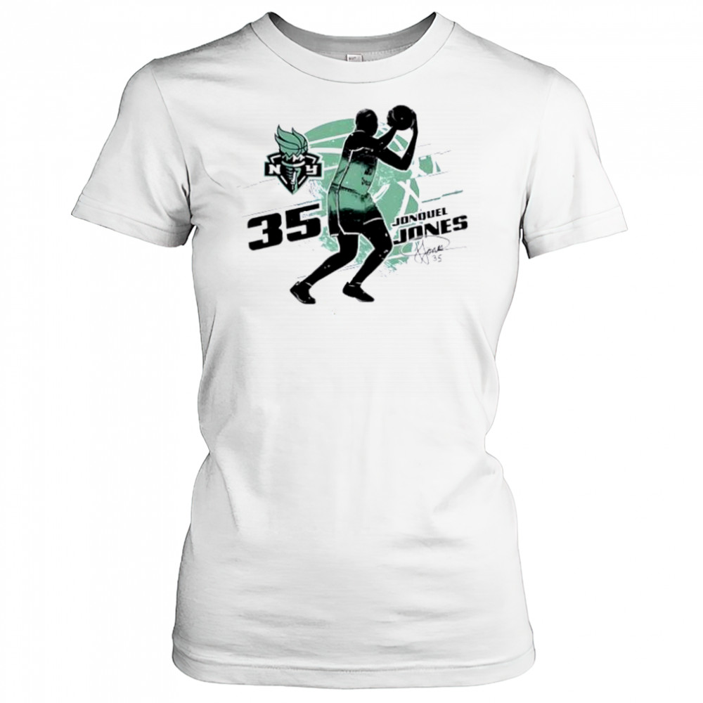Jonquel jones new york liberty silhouette shirt Women's T-shirt