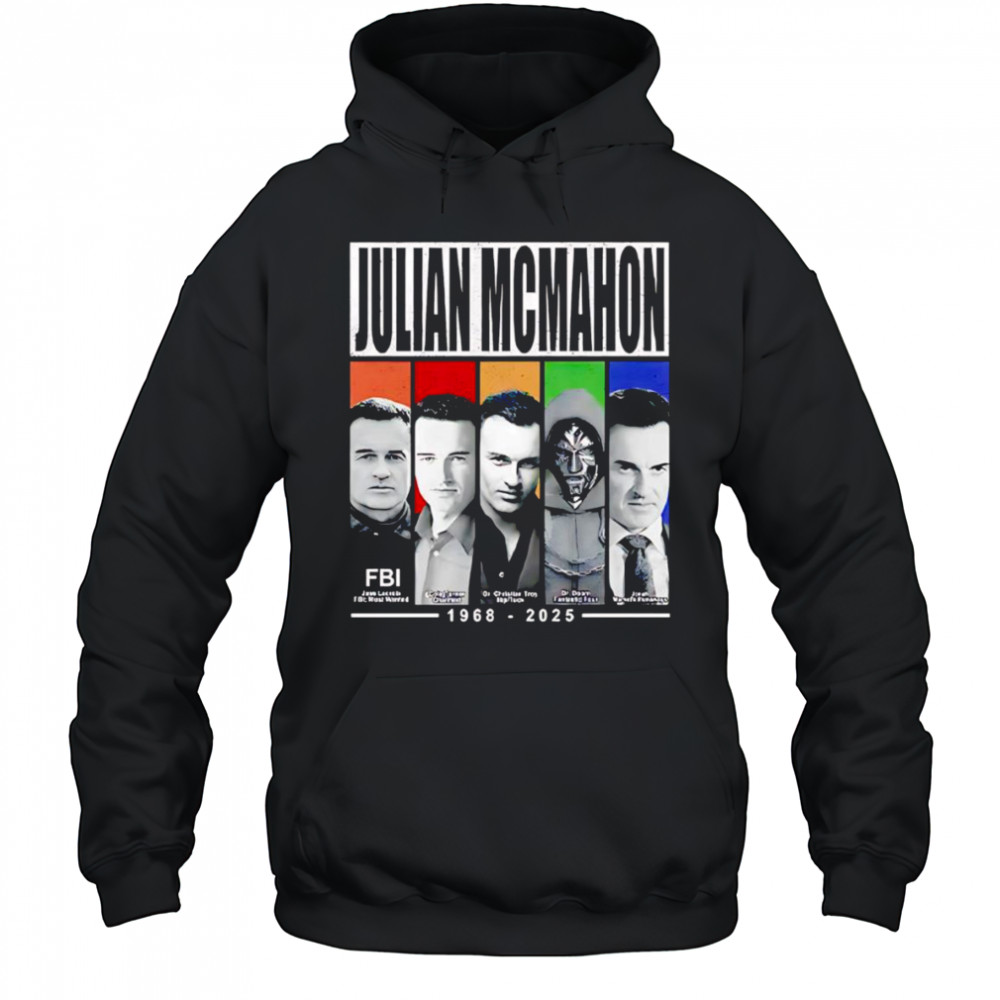 Julian Mcmahon 1968 2025 shirt Hoodie