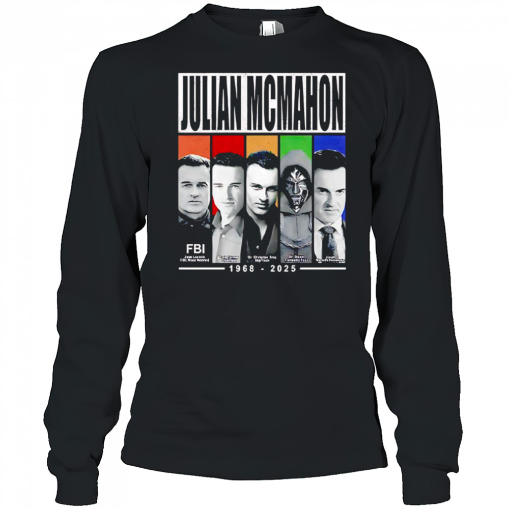Julian Mcmahon 1968 2025 shirt Long Sleeved