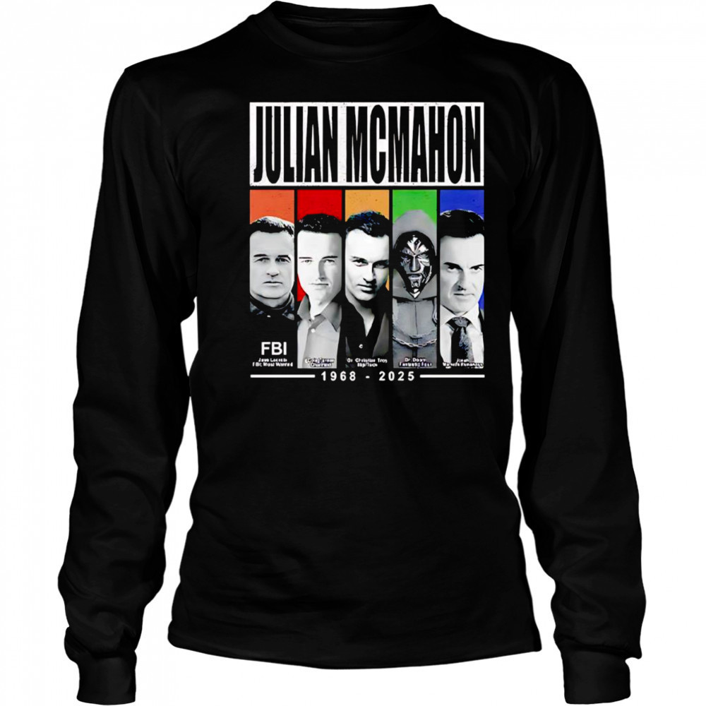 Julian Mcmahon 1968 2025 shirt Long Sleeved