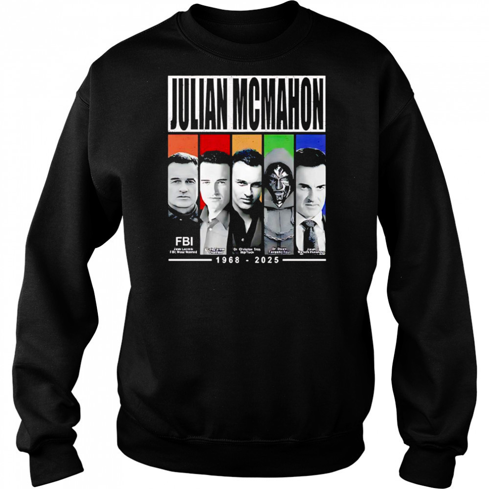 Julian Mcmahon 1968 2025 shirt Hoodie