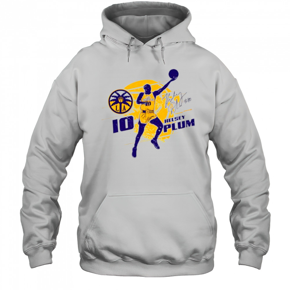 Kelsey plum los angeles sparks silhouette shirt Hoodie