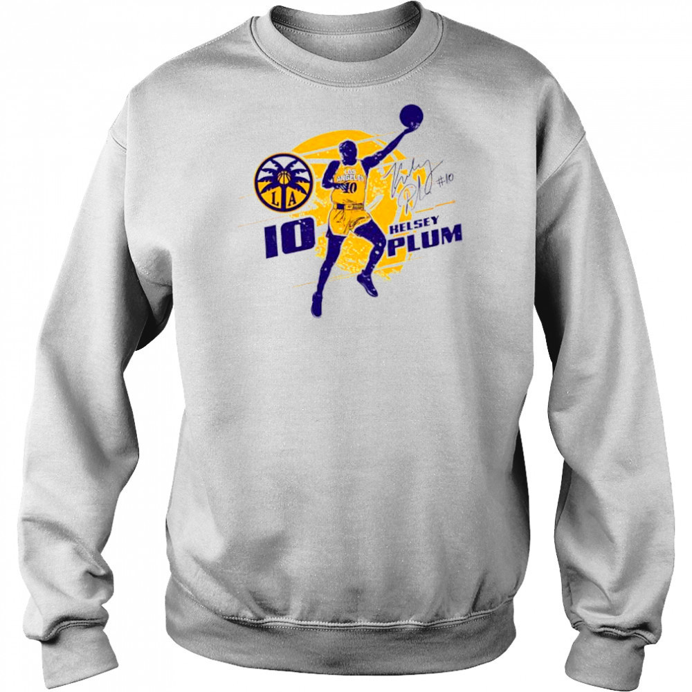 Kelsey plum los angeles sparks silhouette shirt Hoodie