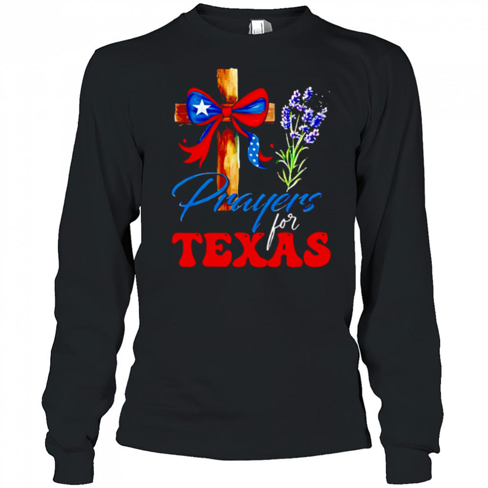Kerr county strong floodprayers for Texas shirt Long Sleeved