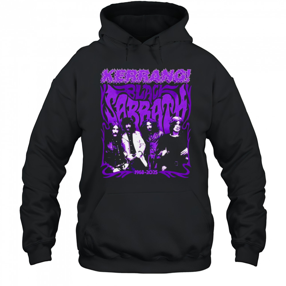 Kerrang Sabbath 1968 2025 shirt Hoodie