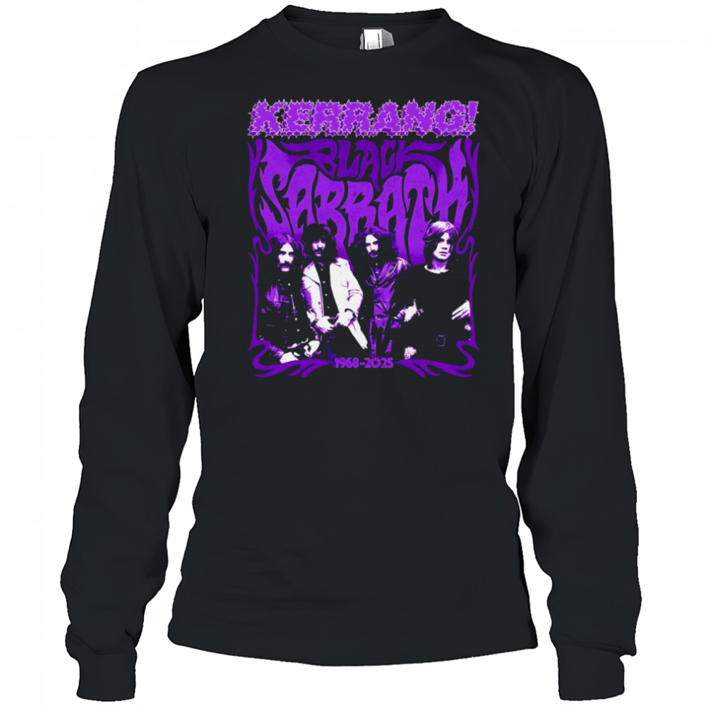 Kerrang Sabbath 1968 2025 shirt Long Sleeved