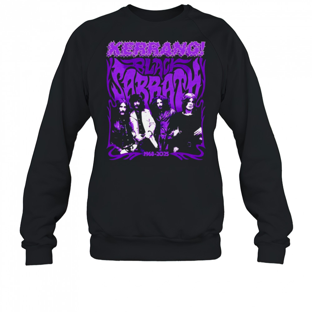 Kerrang Sabbath 1968 2025 shirt Sweatshirt