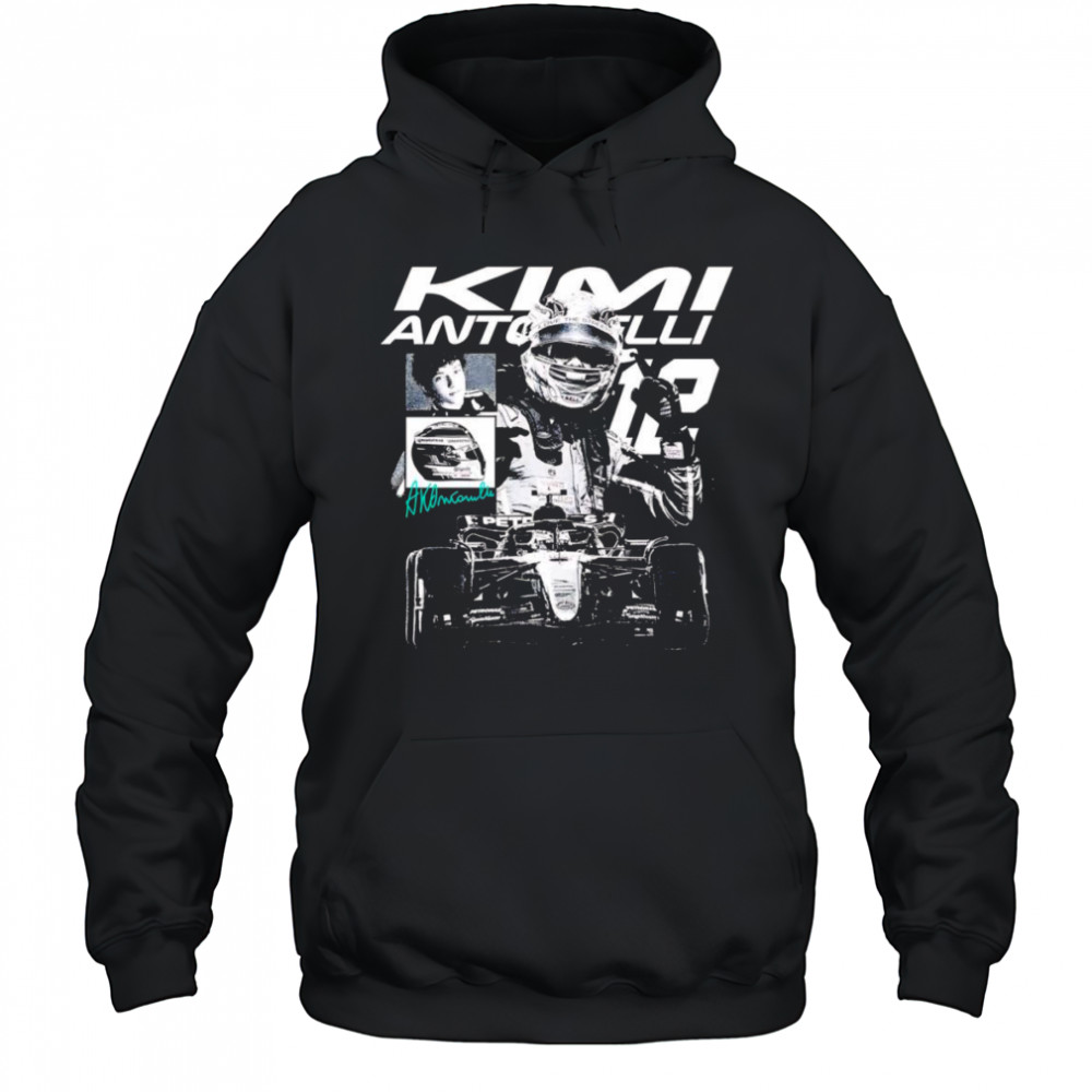 Kimi Antonelli signature graphic shirt Hoodie