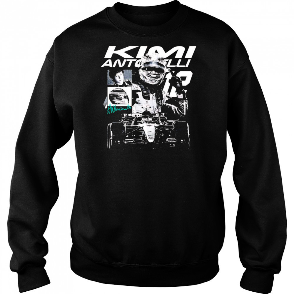 Kimi Antonelli signature graphic shirt Hoodie