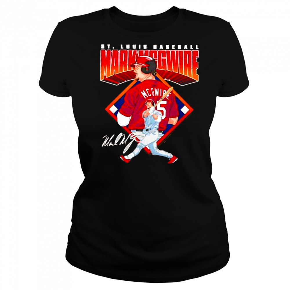 Mark mcgwire st. louis baseball diamond shirt Women's T-shirt
