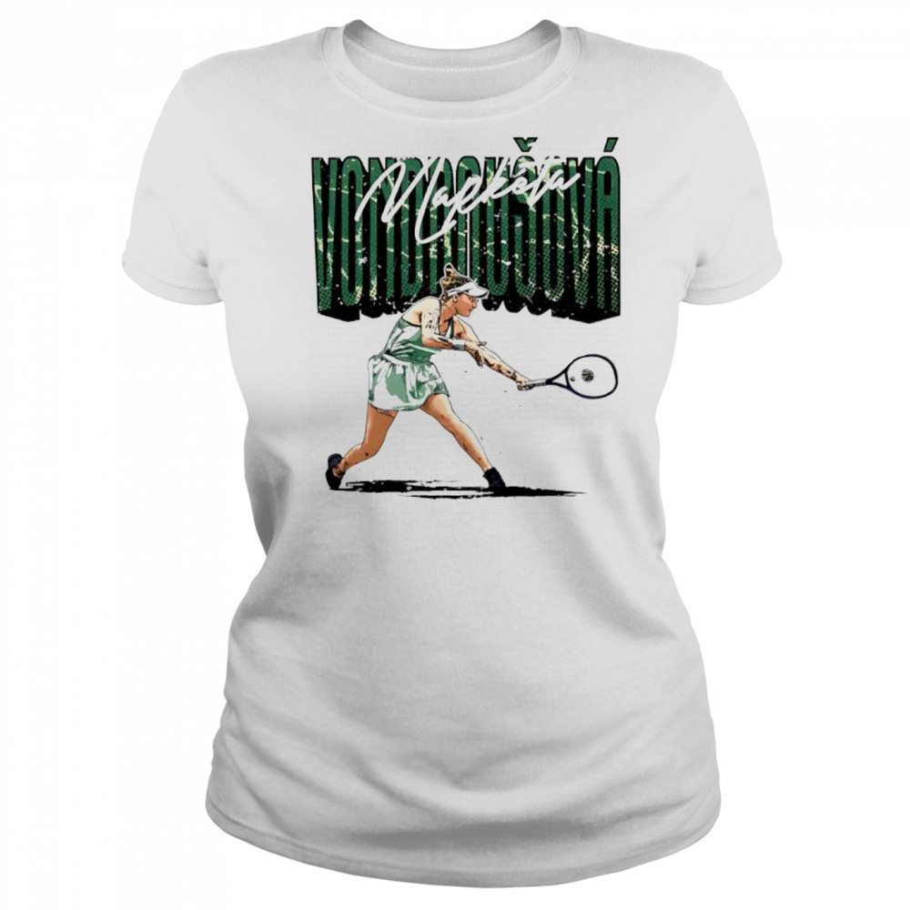 Marketa vondrousova player name shirt Women's T-shirt