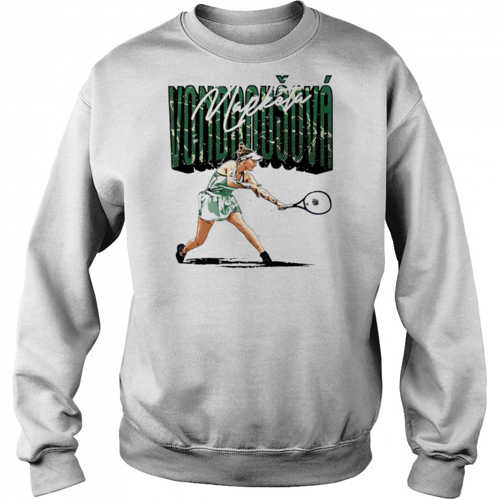 Marketa vondrousova player name shirt Hoodie