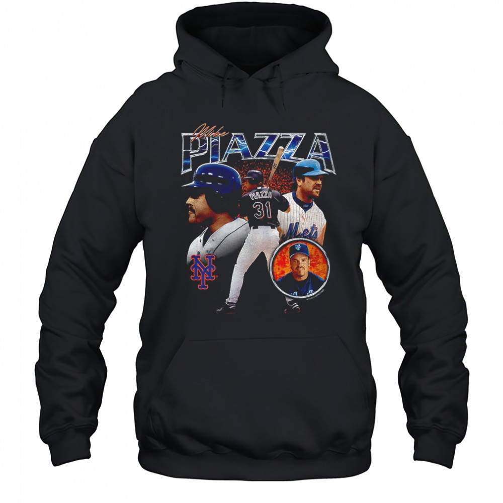 Mike Piazza New York Mets 2000 Subway Series 25th Anniversary Power shirt Hoodie