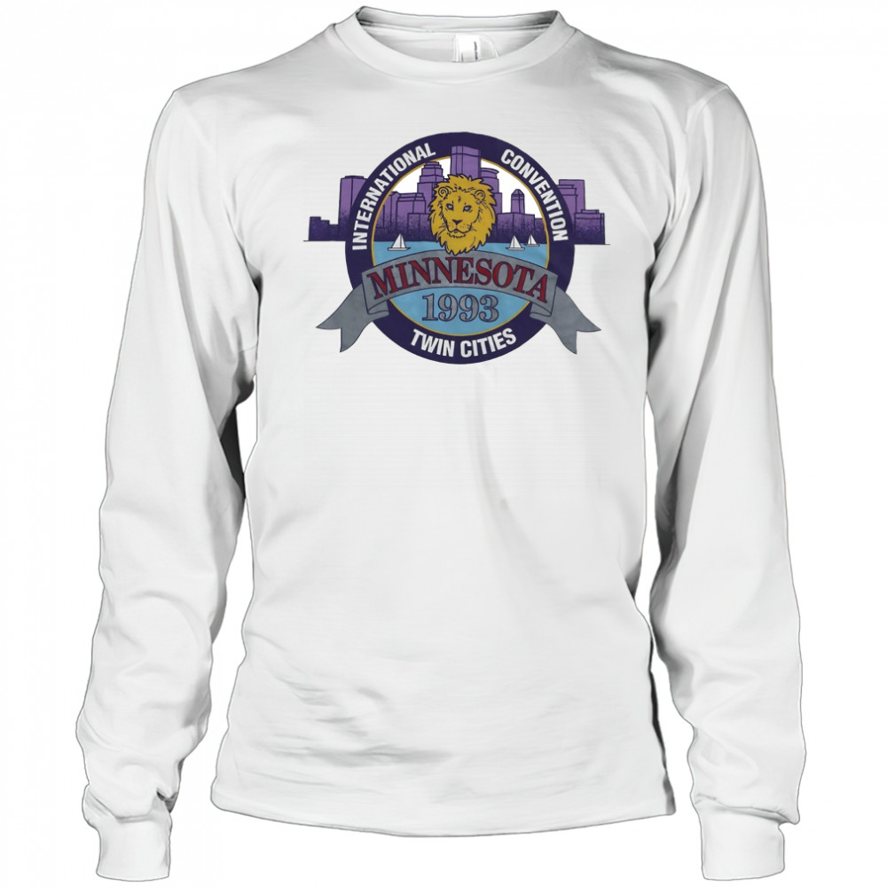 Minnesota Twin Cities International Convention 1993 logo shirt Long Sleeved