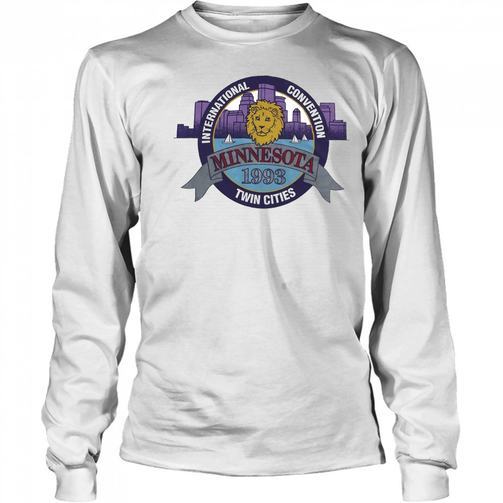 Minnesota Twin Cities International Convention 1993 logo shirt Long Sleeved
