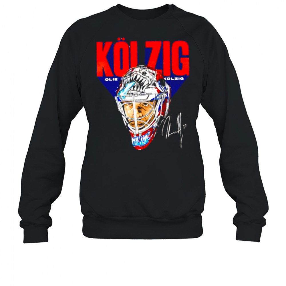 Olie kolzig Washington hockey mask shirt Sweatshirt